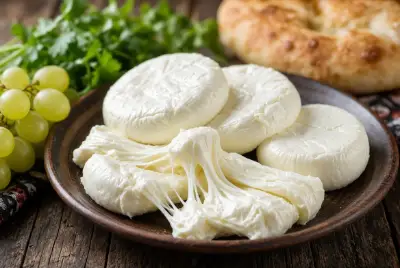 Sulguni (traditional Georgian cheese)