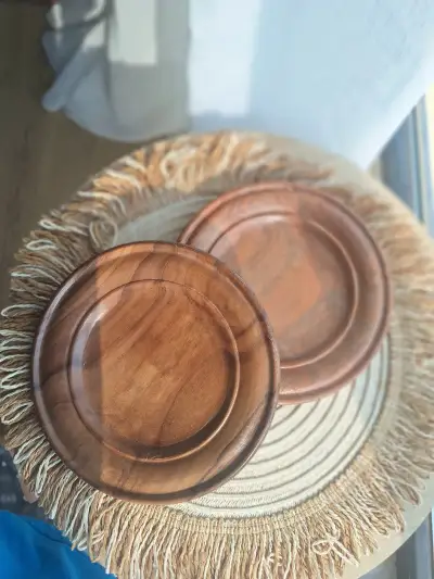 ხის თეფშები