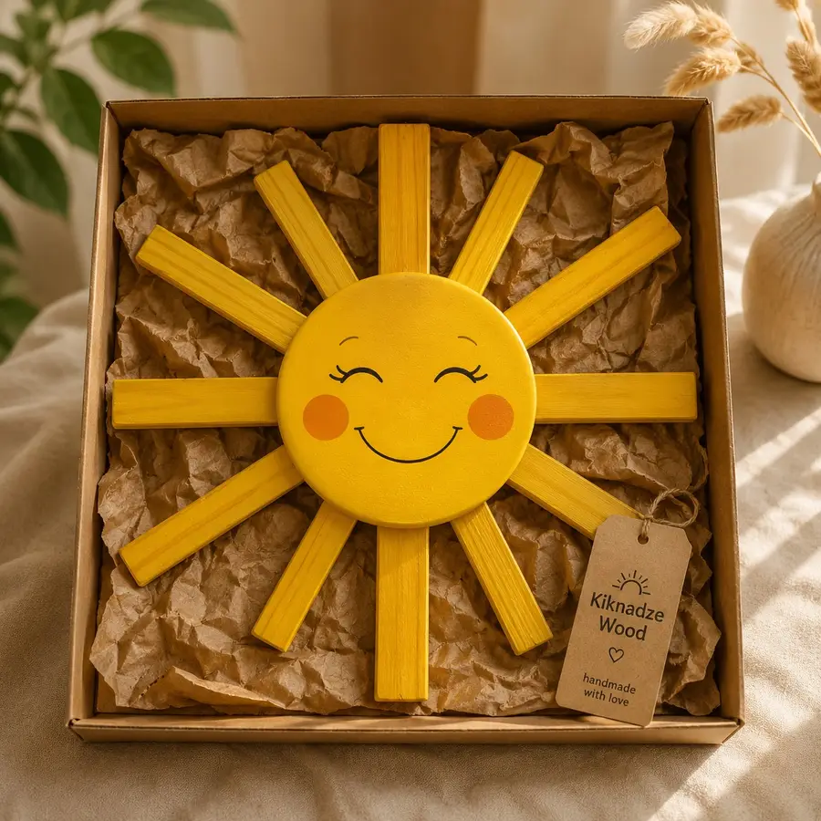 Happy Wooden Sun☀️